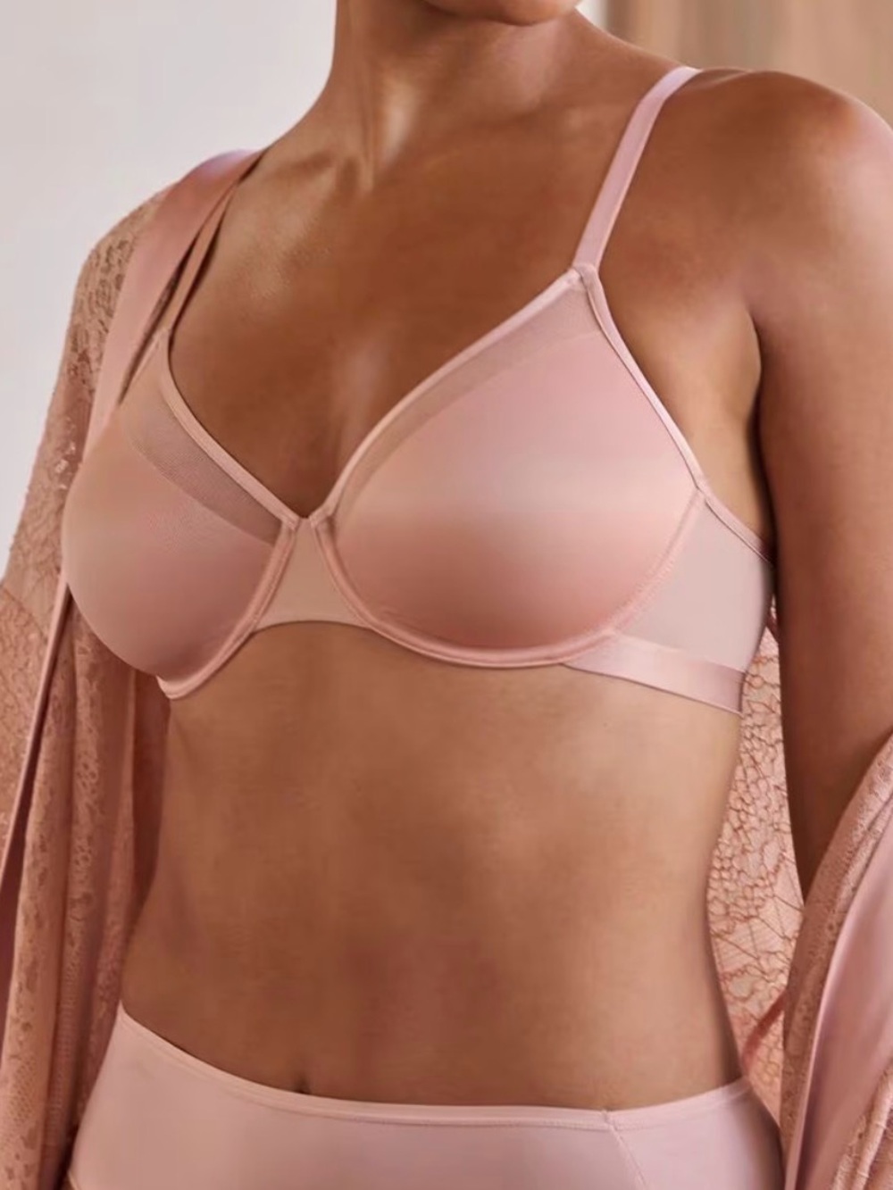 Soma Unbelievable Lift Perfect Coverage Bra | Size 34G | Color Hush